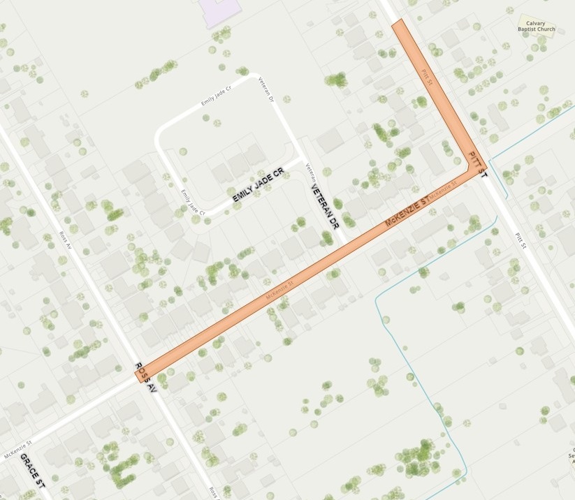 Image of 2021 McKenzie Street and Pitt Street Sewer Replacement