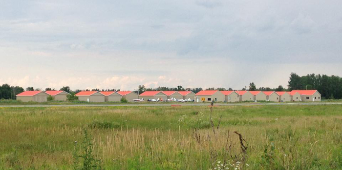 Buildings at the Cornwall Regional Airport