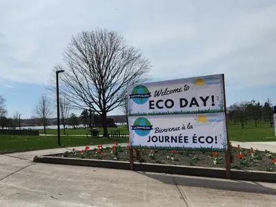 Welcome to Eco Day Sign