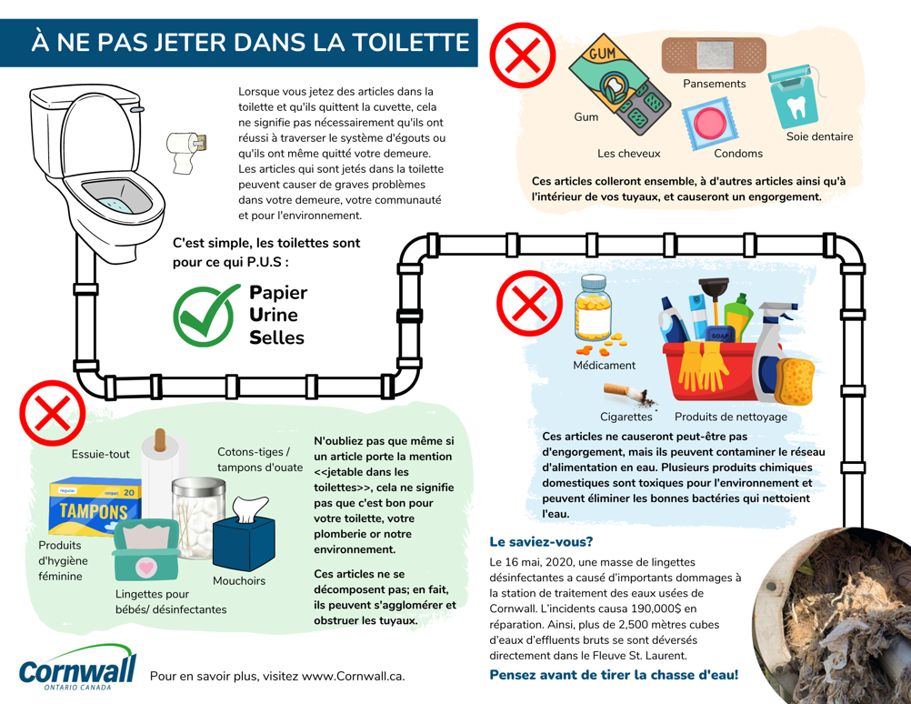 a ne pas jeter dans la toilette