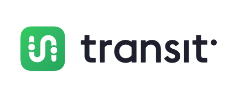 Transit app logo in green