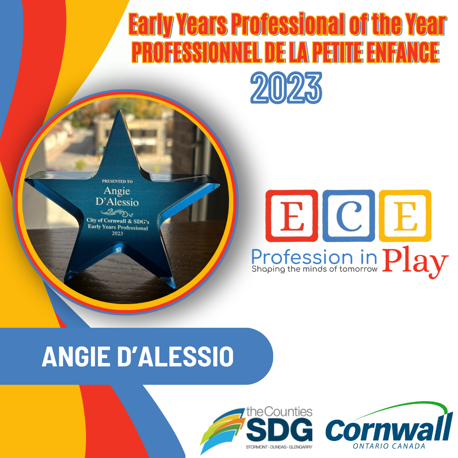 An image showing the Early Years Professional for 2023